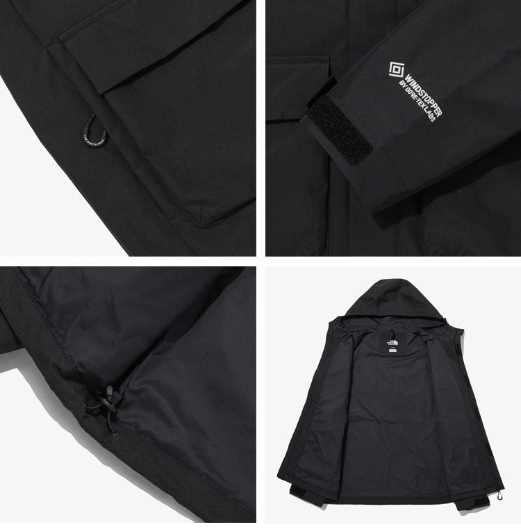 The North Face W/Stopper 韓國北臉防風連帽工裝外套