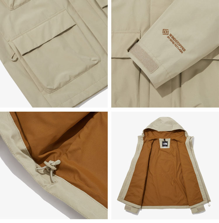 The North Face W/Stopper 韓國北臉防風連帽工裝外套