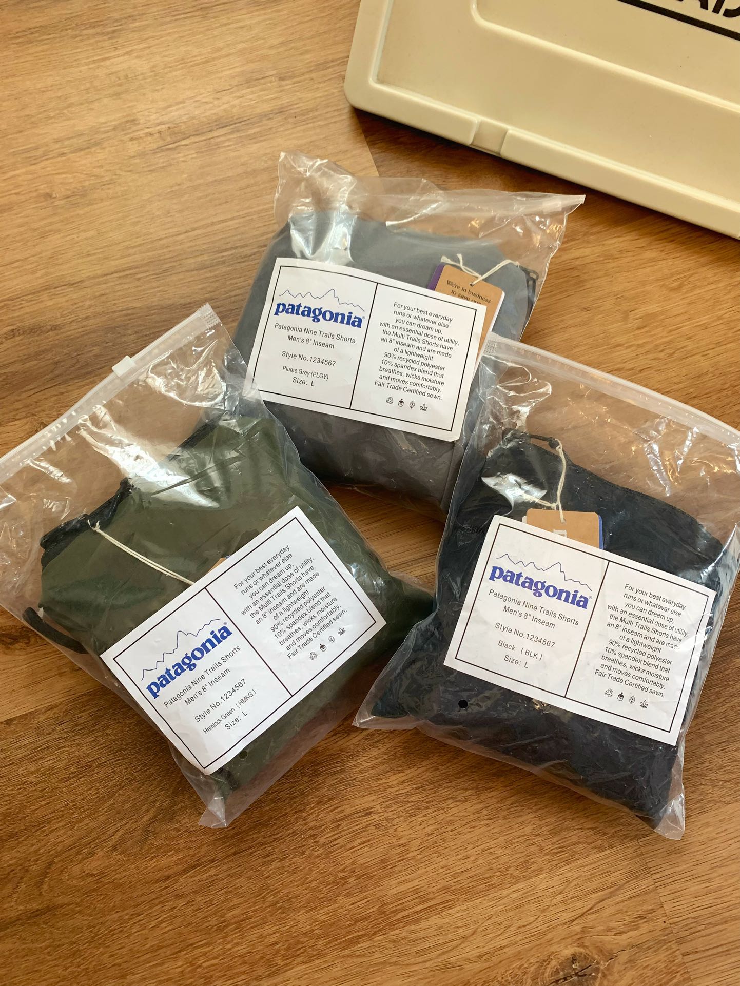 Patagonia 科技材質速乾休閒運動短褲