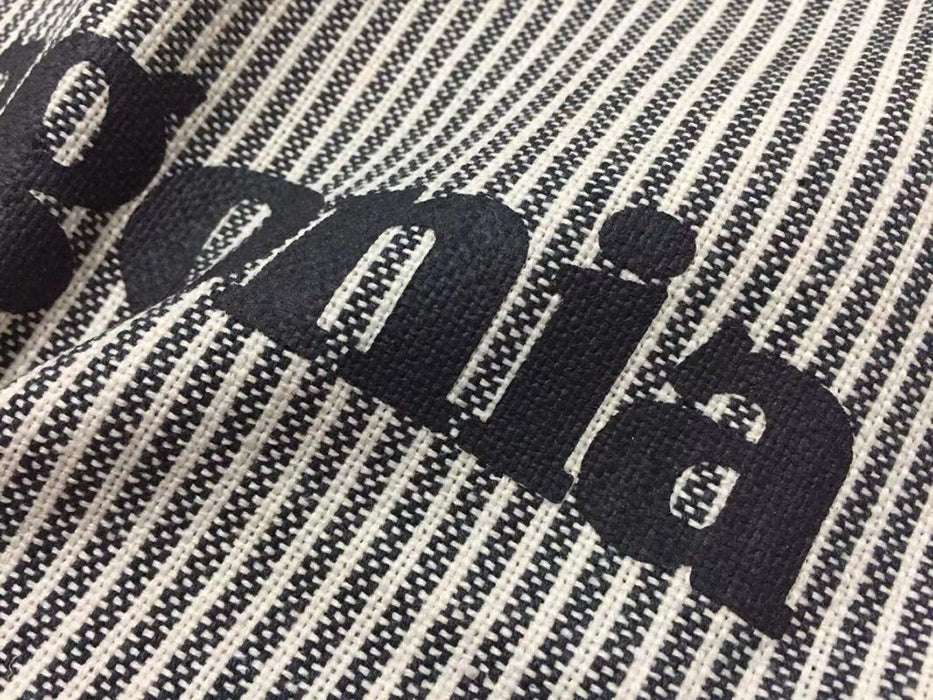 PATAGONIA 條紋帆布托特包