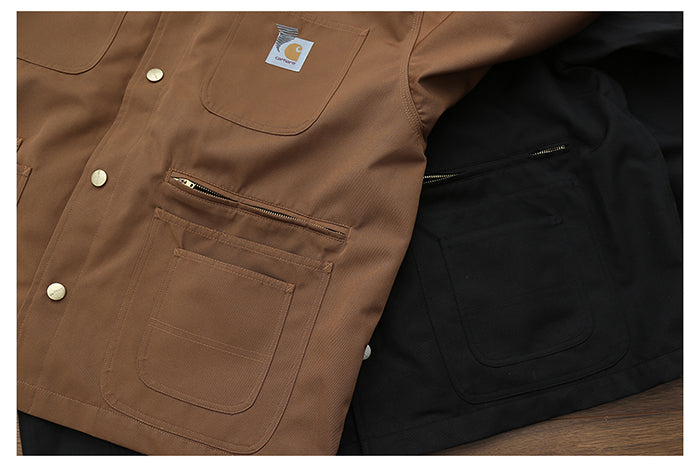 - 全新特價 - Carhartt WIP x Invincible Chore Coat 聯名寬版工裝外套 (黑色L)