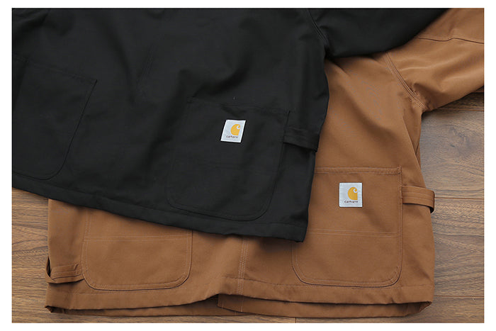 - 全新特價 - Carhartt WIP x Invincible Chore Coat 聯名寬版工裝外套 (黑色L)