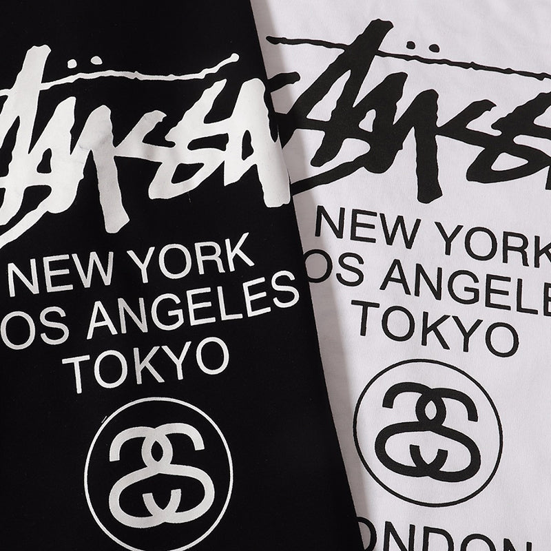 - 全新特價 - STUSSY WHITE WORLD TOUR T-SHIRT 世界巡遊短袖T恤 (白色XL)