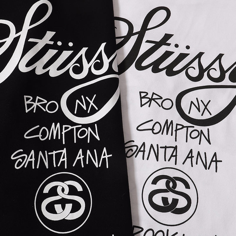 - 全新特價 - STUSSY WHITE WORLD TOUR T-SHIRT 世界巡遊短袖T恤 (白色XL)