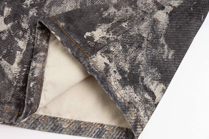Acne Studio 1981M 染色印花寬鬆牛仔褲