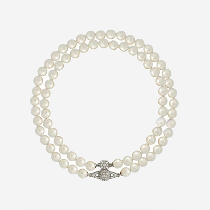 Vivienne Westwood Pearl Choker 雙排珍珠項圈