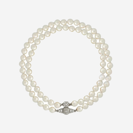 Vivienne Westwood Pearl Choker 雙排珍珠項圈
