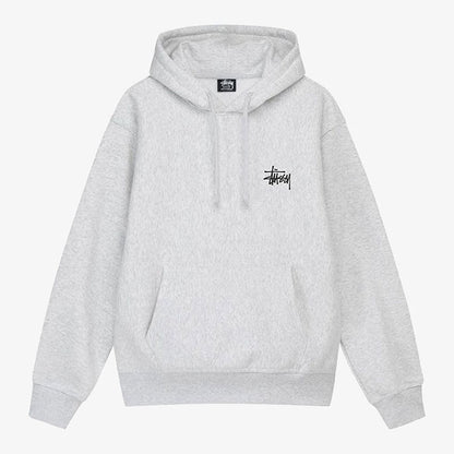 - 全新特價 - STUSSY BASIC FLEECE HOODIE 刷毛連帽上衣 (黑M)
