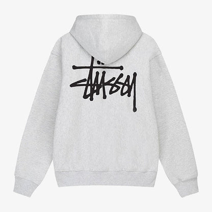 - 全新特價 - STUSSY BASIC FLEECE HOODIE 刷毛連帽上衣 (黑M)