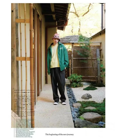VISVIM 羊羔絨翻領教練夾克