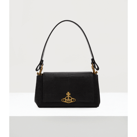 Vivienne Westwood 皮革壓紋腋下包