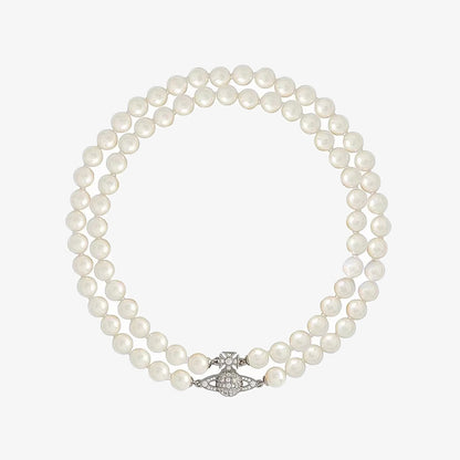 Vivienne Westwood Pearl Choker 雙排珍珠項圈