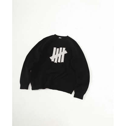 UNDEFEATED 5 Strike Crewneck 撞色線嵌針織衫