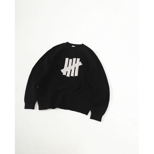 UNDEFEATED 5 Strike Crewneck 撞色線嵌針織衫