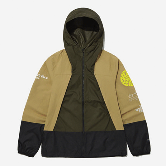 THE NORTH FACE 北臉拼接連帽風衣