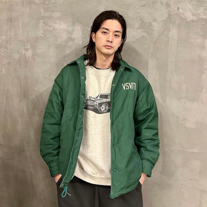 VISVIM 羊羔絨翻領教練夾克