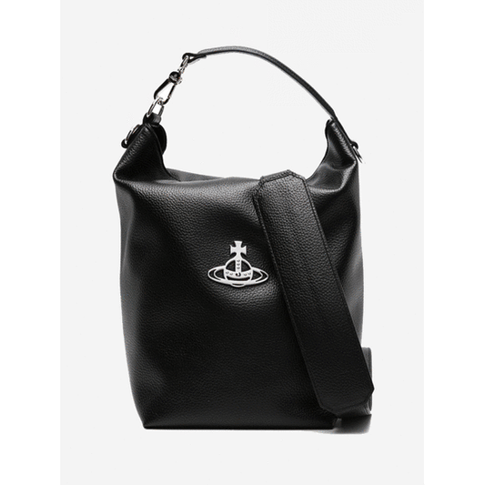 Vivienne Westwood 皮革水桶托特包