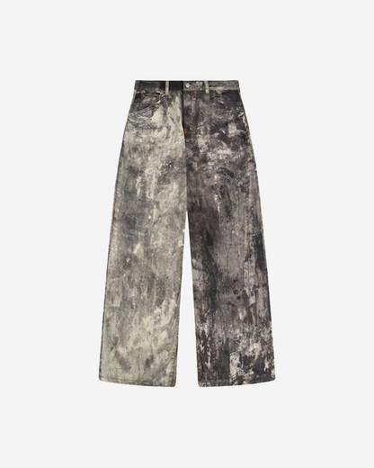 Acne Studio 1981M 染色印花寬鬆牛仔褲