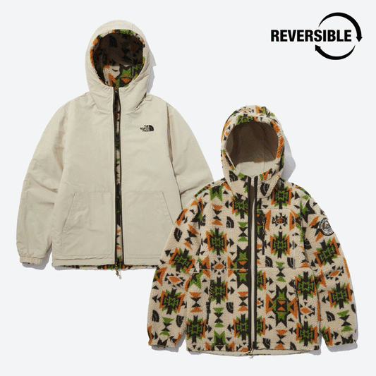 THE NORTH FACE 韓國北臉雙面穿羊羔絨外套 NJ4FN71B