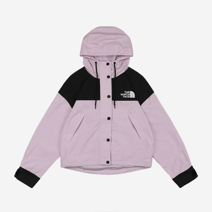 THE NORTH FACE GTX 1990女短版連帽外套衝鋒衣 - 粉色