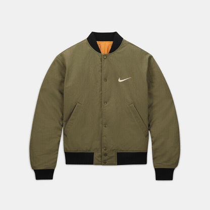 STUSSY x NIKE 聯名雙面穿衍縫鋪棉夾克