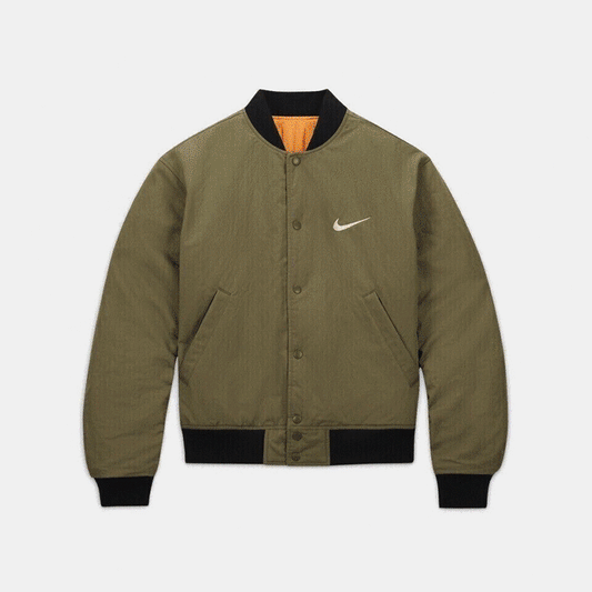 STUSSY x NIKE 聯名雙面穿衍縫鋪棉夾克