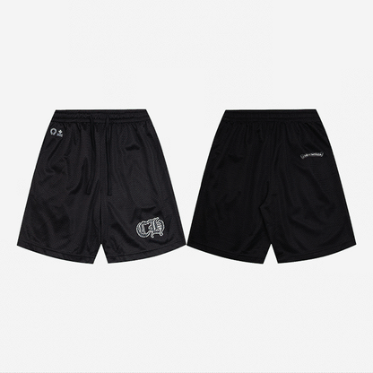 CHROME HEARTS 克羅心網眼運動短褲