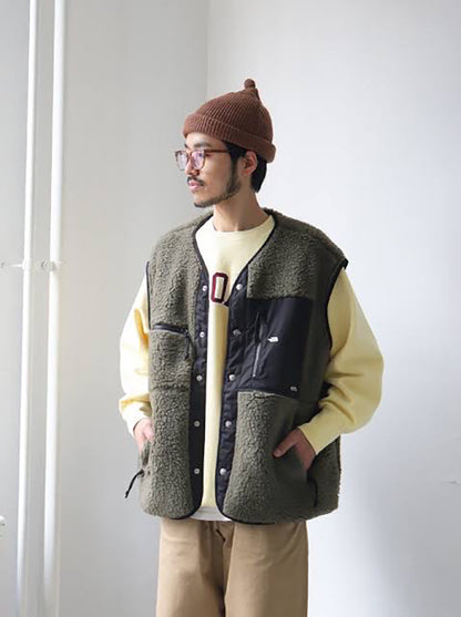 THE NORTH FACE x Nanamica 北臉紫標羊羔絨外套