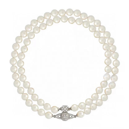 Vivienne Westwood Pearl Choker 雙排珍珠項圈