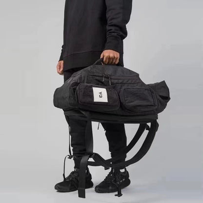 Y-3 三本耀司 防潑水多功能手提後背包