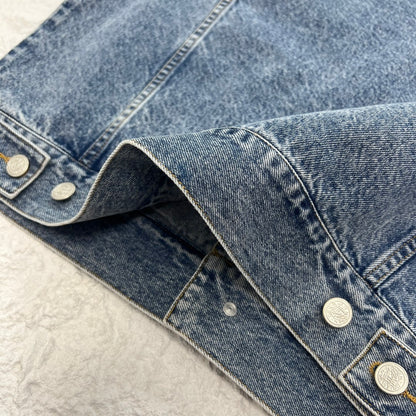 STUSSY x DVN 聯名手繪塗鴉水洗牛仔外套