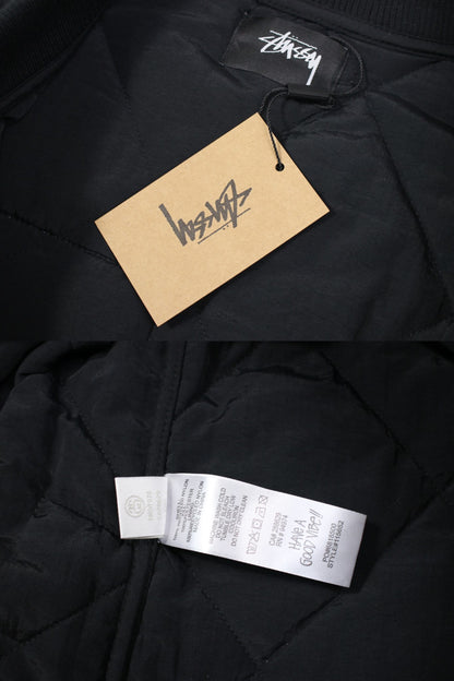 Stussy 菱格紋衍縫鋪棉夾克