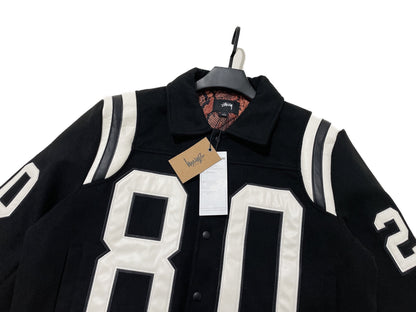 STUSSY 80 WOOL VARSITY JACKET 翻領鋪棉夾克