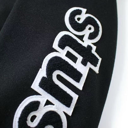 STUSSY VARSITY JACKET 雙袖刺繡棒球外套