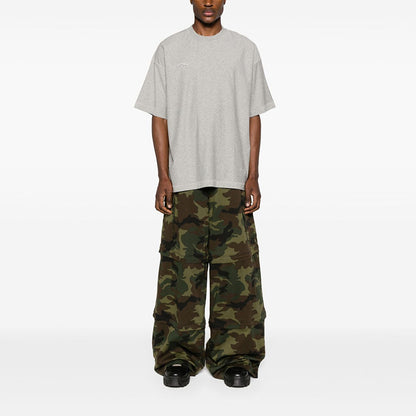 VETEMENTS 反穿設計純色短袖T恤