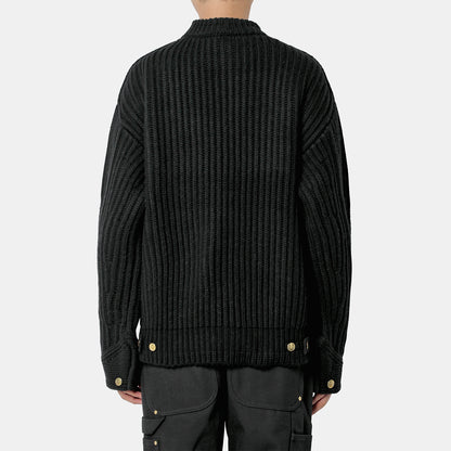 Sacai x Carhartt WIP Knit Detroit Pullover 卡哈特針織毛衣
