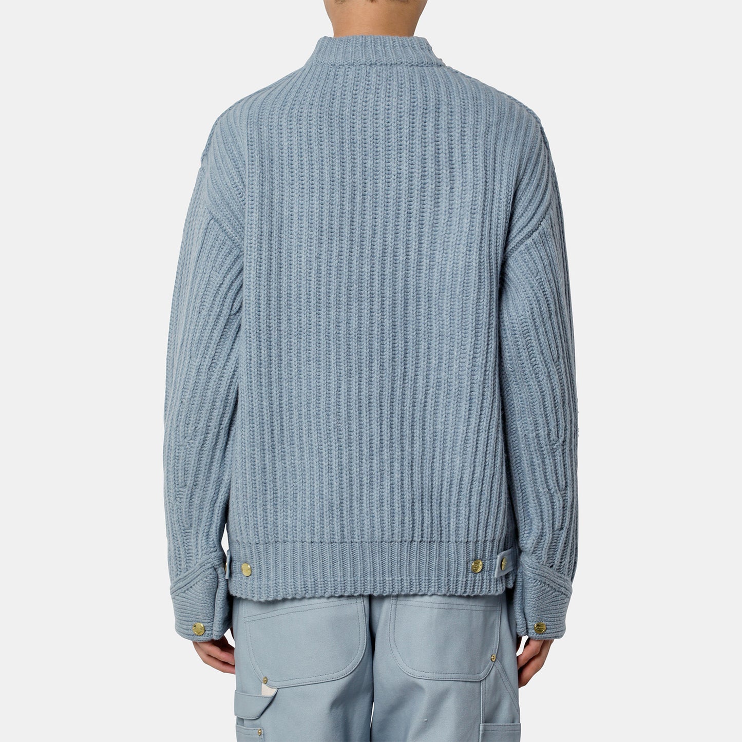 Sacai x Carhartt WIP Knit Detroit Pullover 卡哈特針織毛衣