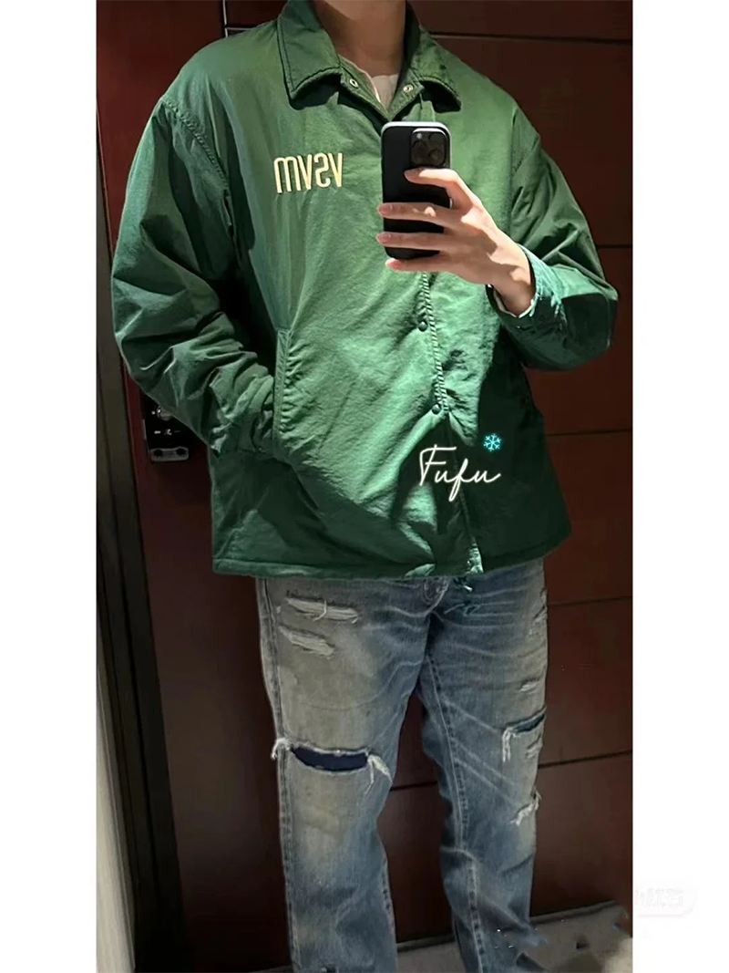 VISVIM 羊羔絨翻領教練夾克
