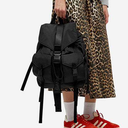 GANNI Tech Multi-Pocket Recycled Backpack 多功能後背包