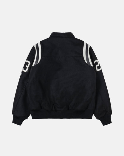 STUSSY 80 WOOL VARSITY JACKET 翻領鋪棉夾克