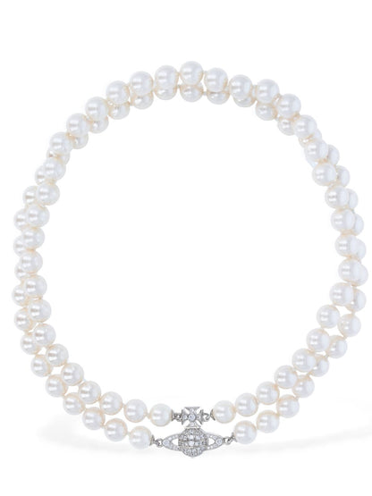 Vivienne Westwood Pearl Choker 雙排珍珠項圈