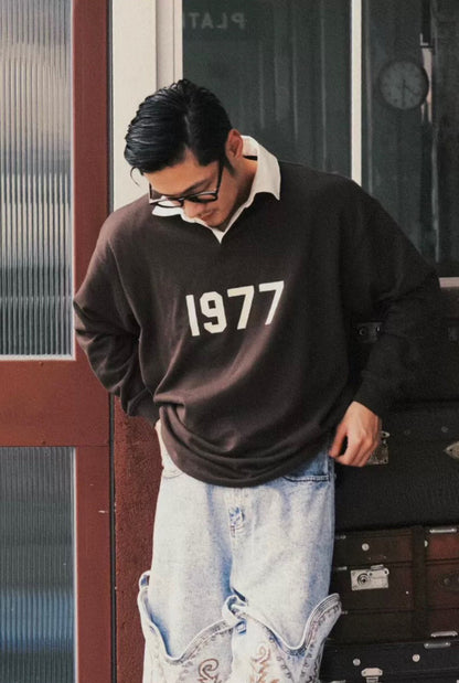 第八季1977翻領POLO長袖T恤