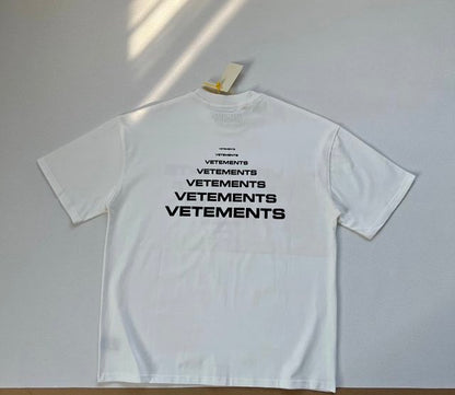 VETEMENTS 漸變印花短袖T恤