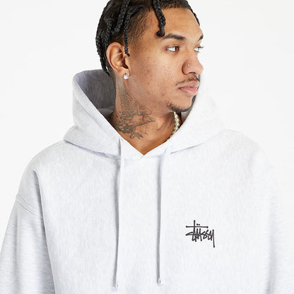 - 全新特價 - STUSSY BASIC FLEECE HOODIE 刷毛連帽上衣 (黑M)