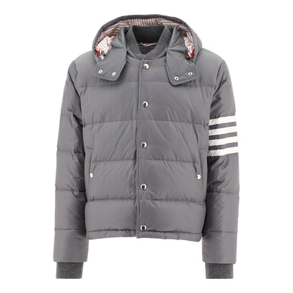 Thom Browne 4-Bar 尼龍羽絨外套飛行夾克