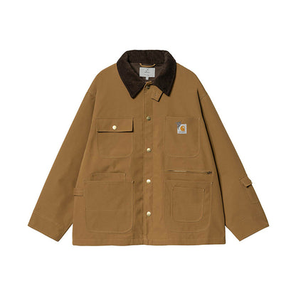 - 全新特價 - Carhartt WIP x Invincible Chore Coat 聯名寬版工裝外套 (黑色L)