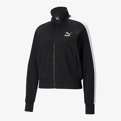 - 全新特價 - PUMA ICONIC T7 TAPING TRACK JACKET ROSÉ 同款立領運動夾克(L)