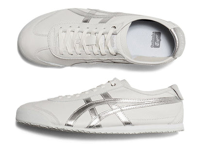 Onitsuka Tiger MEXICO 66 白底銀虎爪紋  D508K-0193