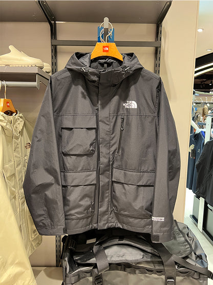 The North Face W/Stopper 韓國北臉防風連帽工裝外套