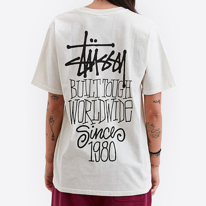STUSSY 假日系列印花短袖T恤